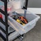Luxor 4-Bin Industrial Lug Cart UCWS002 - alternate 7